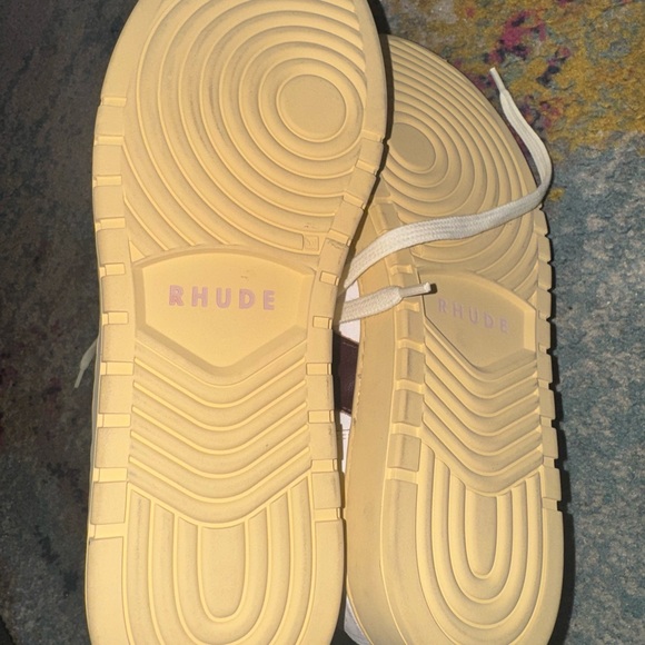 Rhude high top sneaker size 9